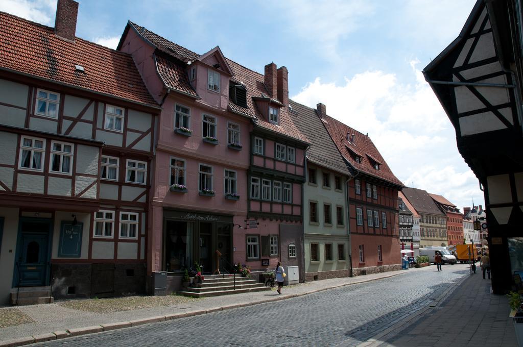 Hotel Am Hoken เควดลินบวร์ก ภายนอก รูปภาพ