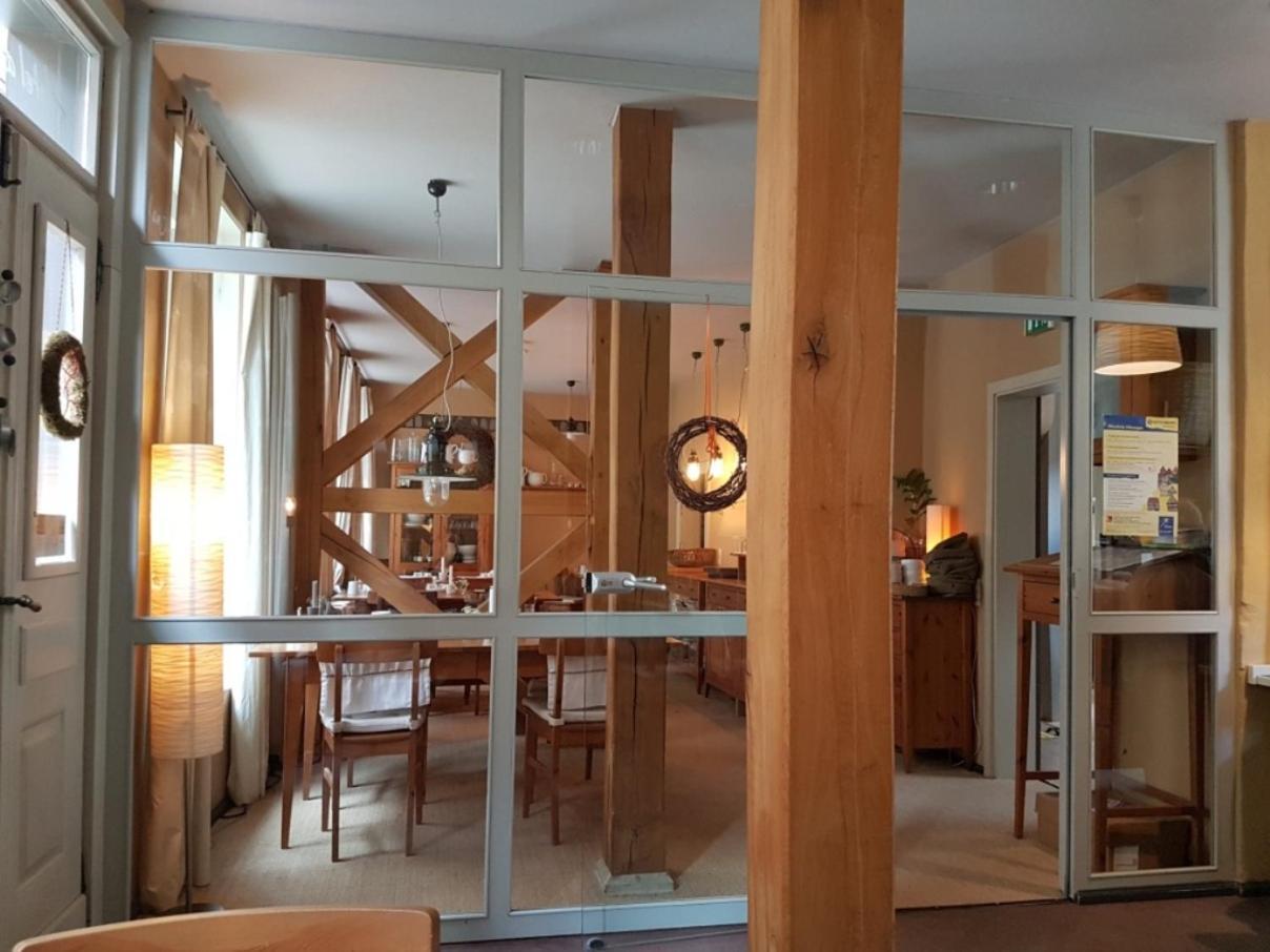 Hotel Am Hoken เควดลินบวร์ก ภายนอก รูปภาพ