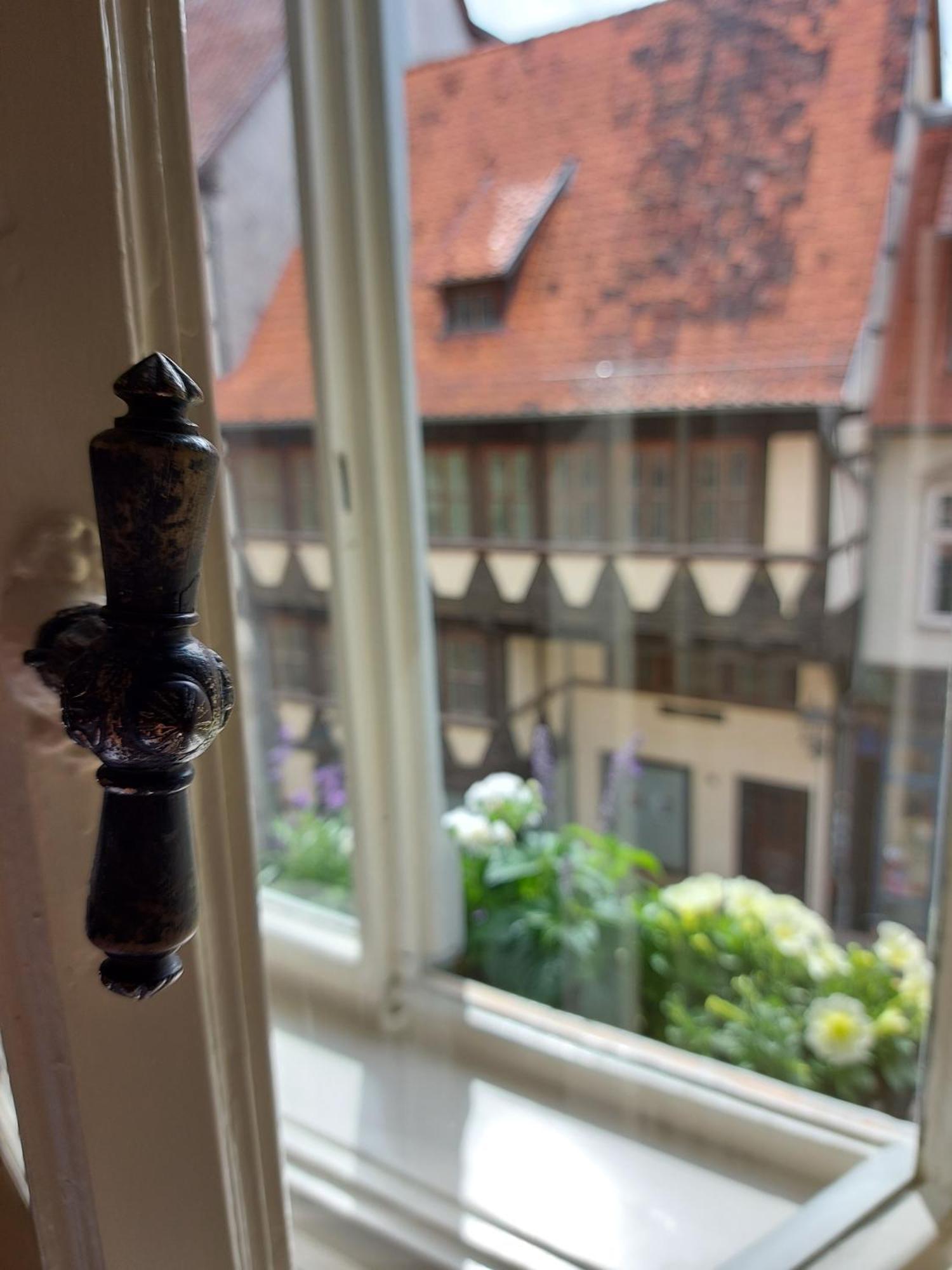 Hotel Am Hoken เควดลินบวร์ก ภายนอก รูปภาพ