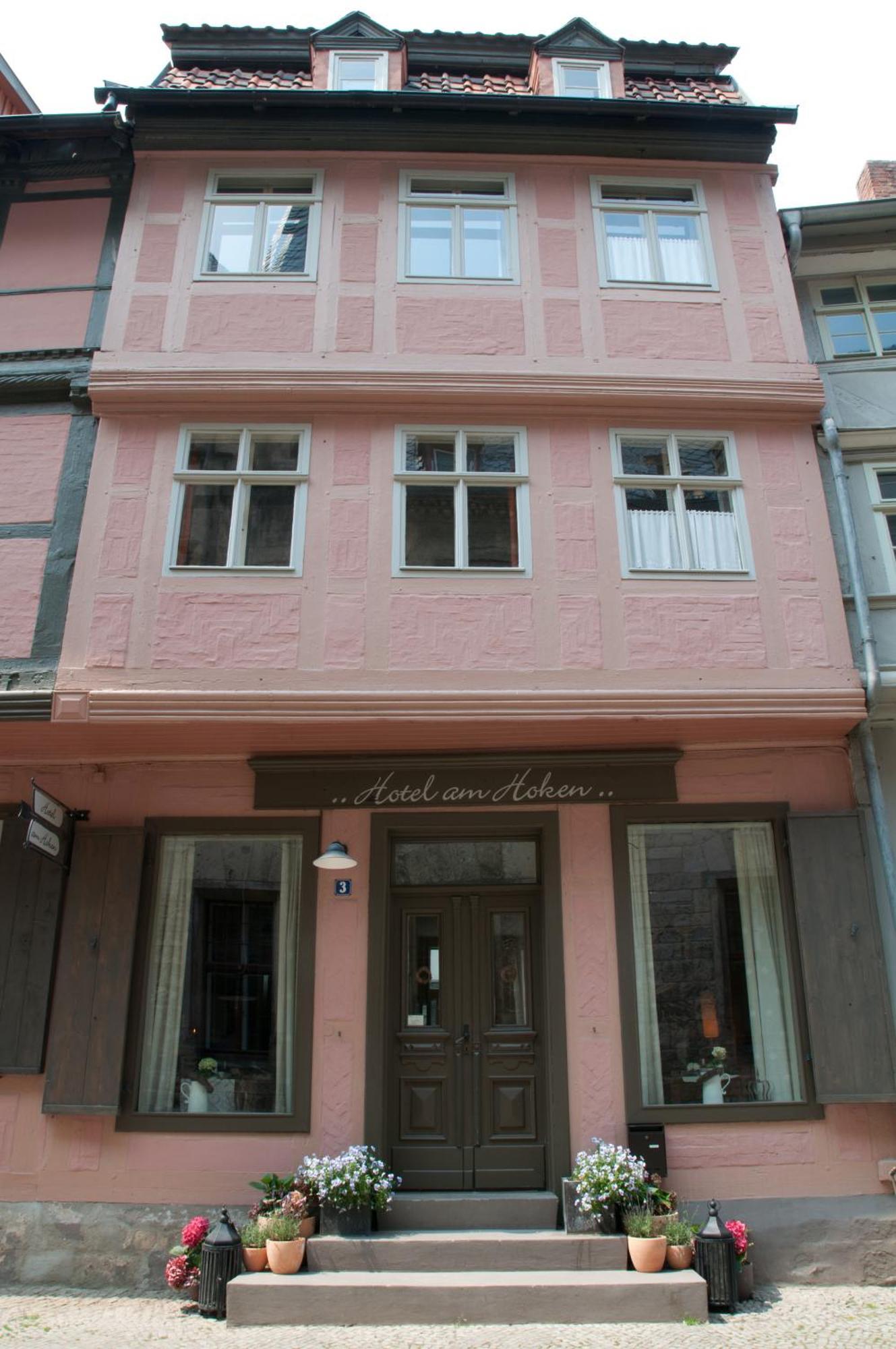 Hotel Am Hoken เควดลินบวร์ก ภายนอก รูปภาพ